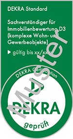 Mustersiegel SV Immobilienbewertung D3 DEKRA-Standard
