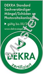 Mustersiegel SV Photovoltaik-Anlagen DEKRA-Standard